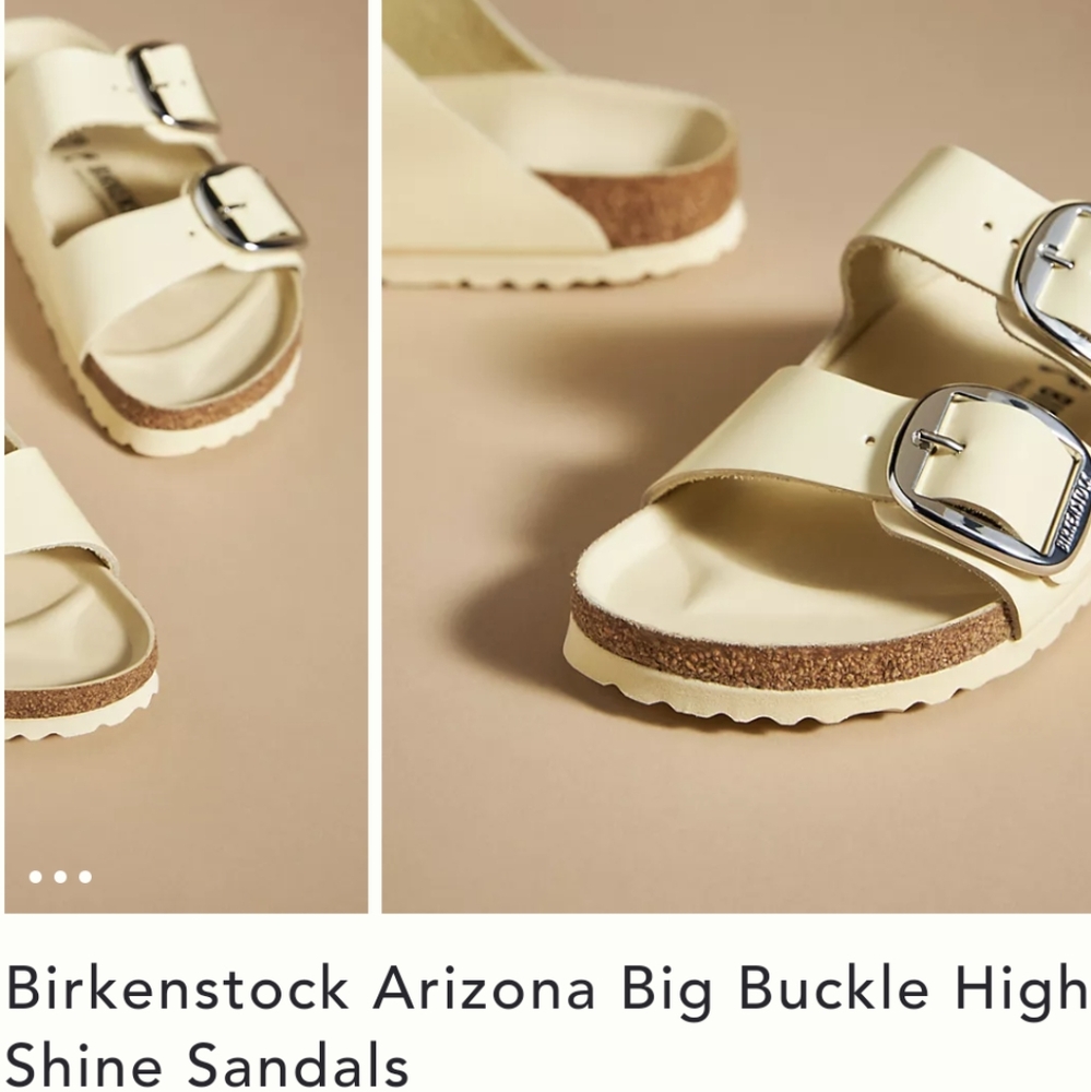 Birkenstock - Big buckle high shine - Size 40